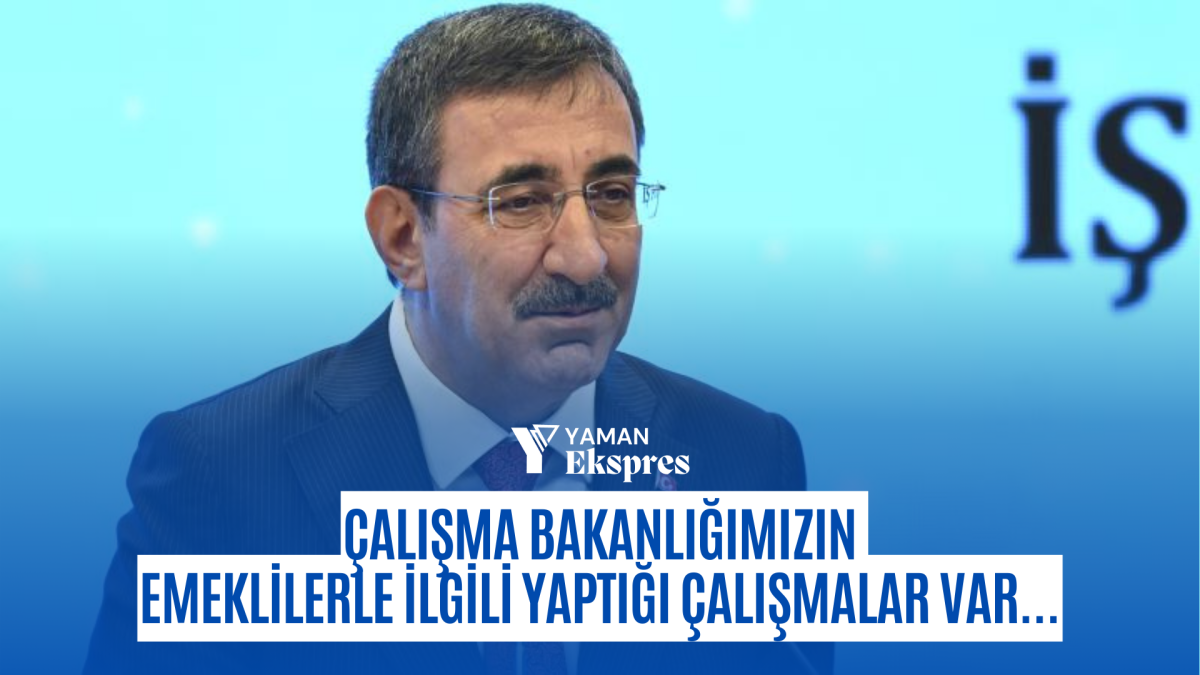 Çalışma Bakanlığımızın emeklilerle ilgili yaptığı çalışmalar var