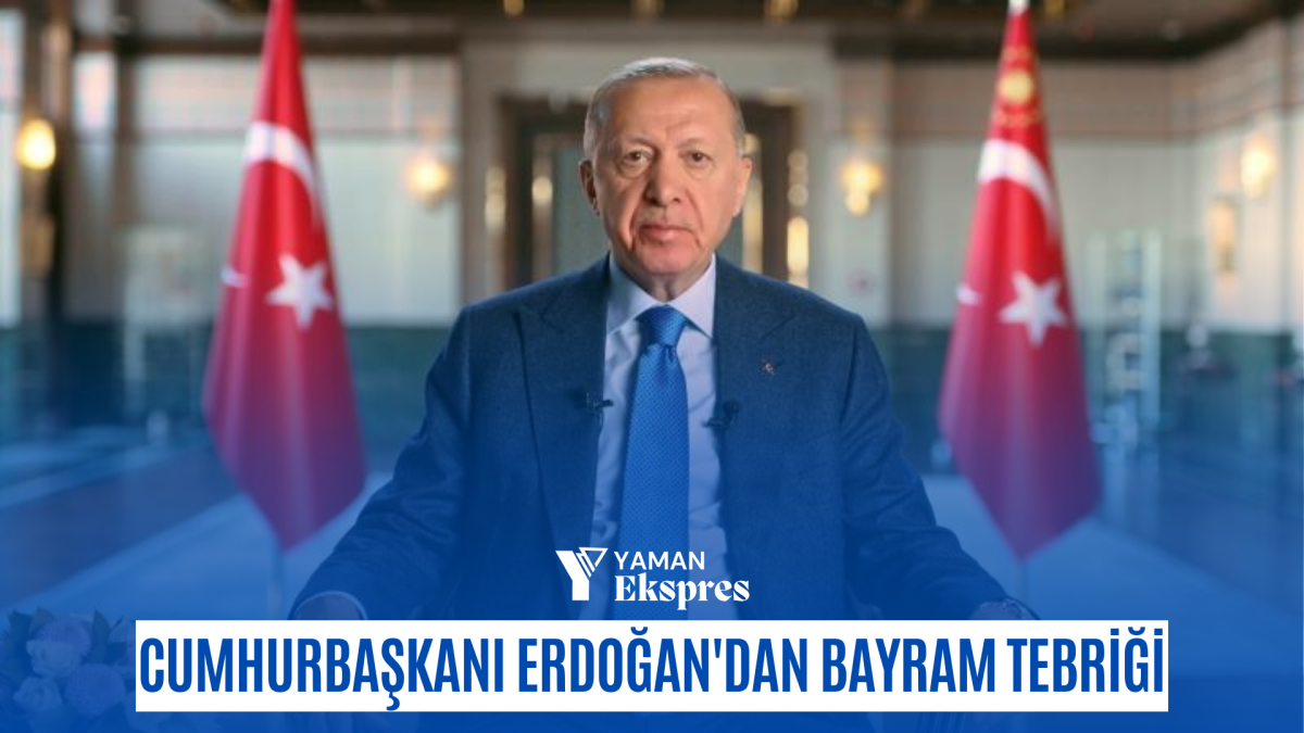 Cumhurbaşkanı Erdoğan'dan bayram tebriği