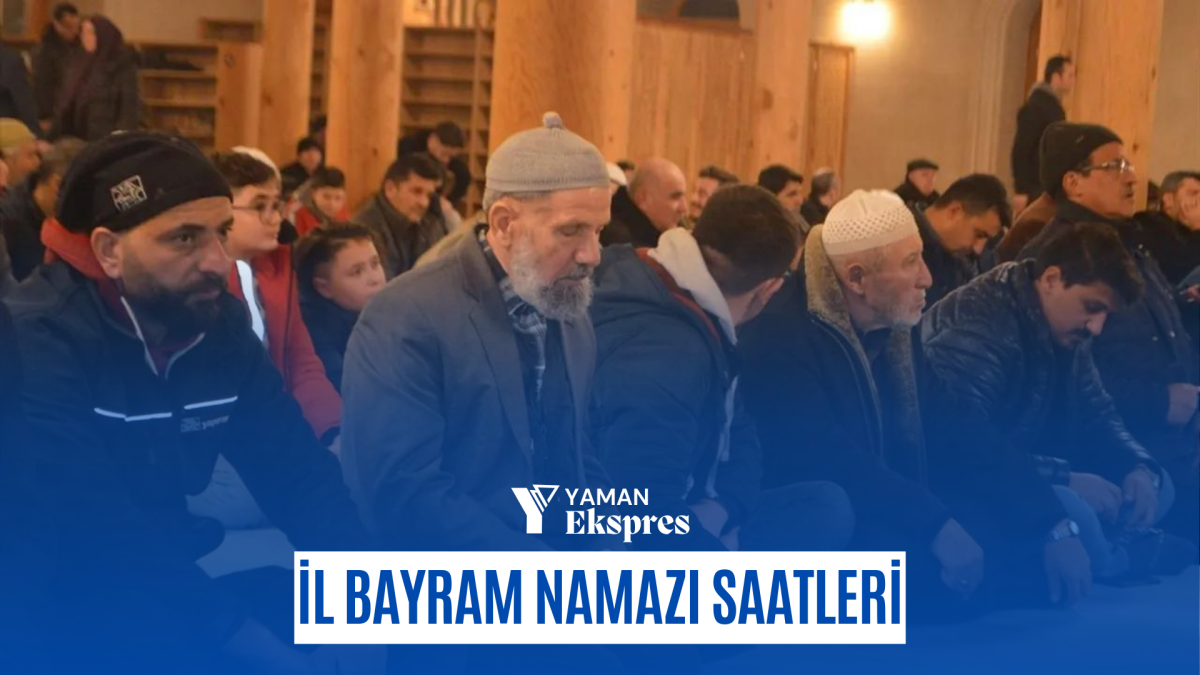 Adıyaman Bayram Namazı Saatleri