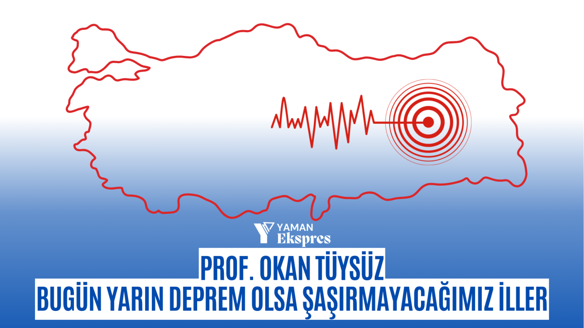 Prof. Okan Tüysüz 'bugün yarın deprem olsa şaşırmayacağımız iller'